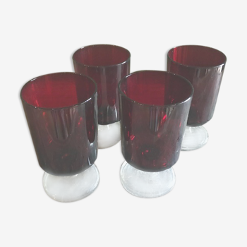 Lot de 4 verres à vin Luminarc