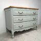 Vintage cherry wood commode refurbished