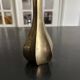 vintage brass vase