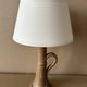 Petite lampe à poser, lampe de chevet vintage En grès émaillé, bon état, au