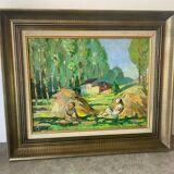 Portrait of women signed