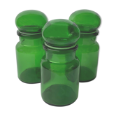 Pots à épices vintage en verre