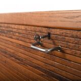 Hans Wegner Tambour Door Cabinet for Plan Møbler 1940s