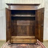 Empire wardrobe from the early 19th century in oak.