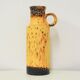 Vintage yellow and brown fatlava jug