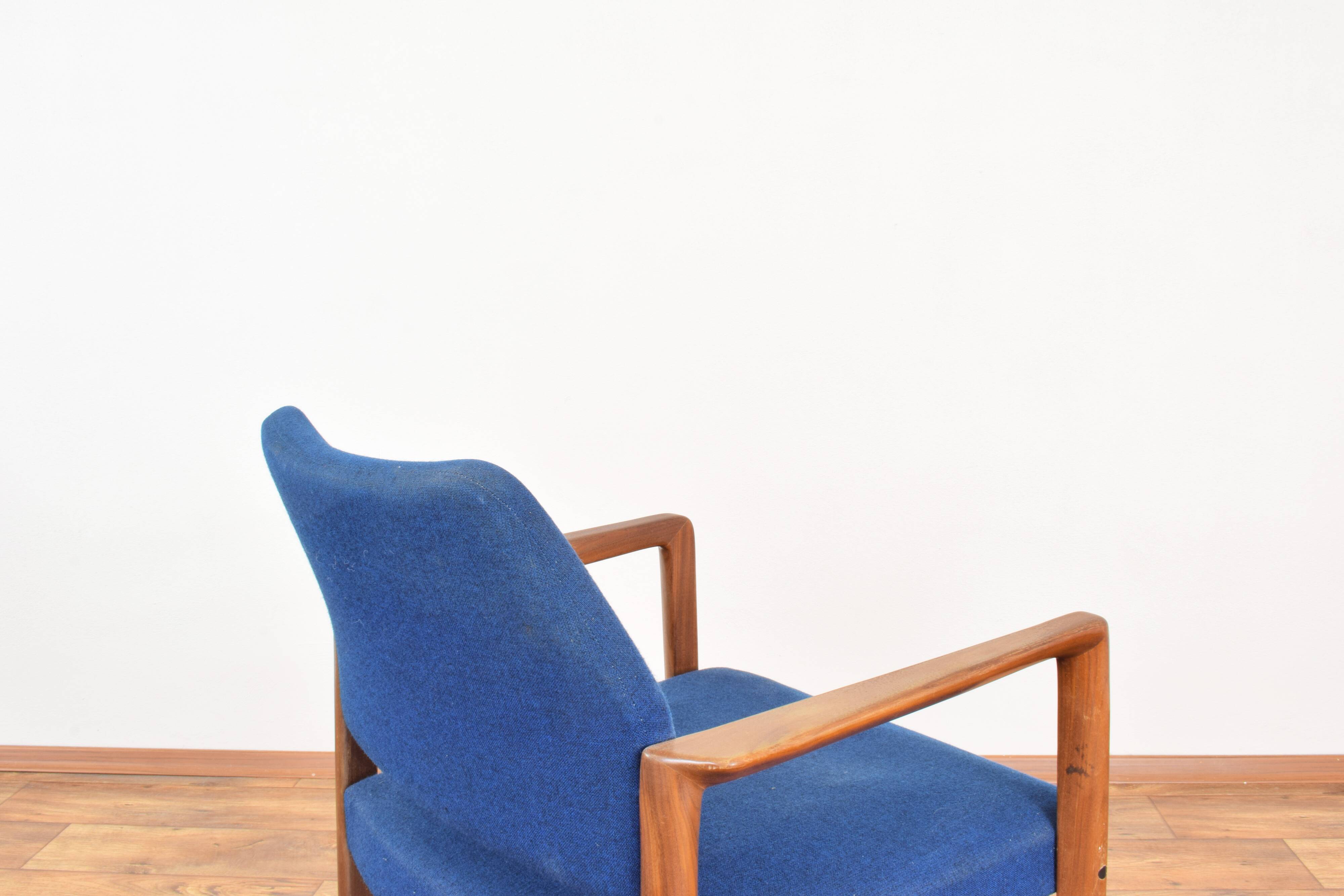 Mid-Century Danish Teak Armchair, 1960s.
