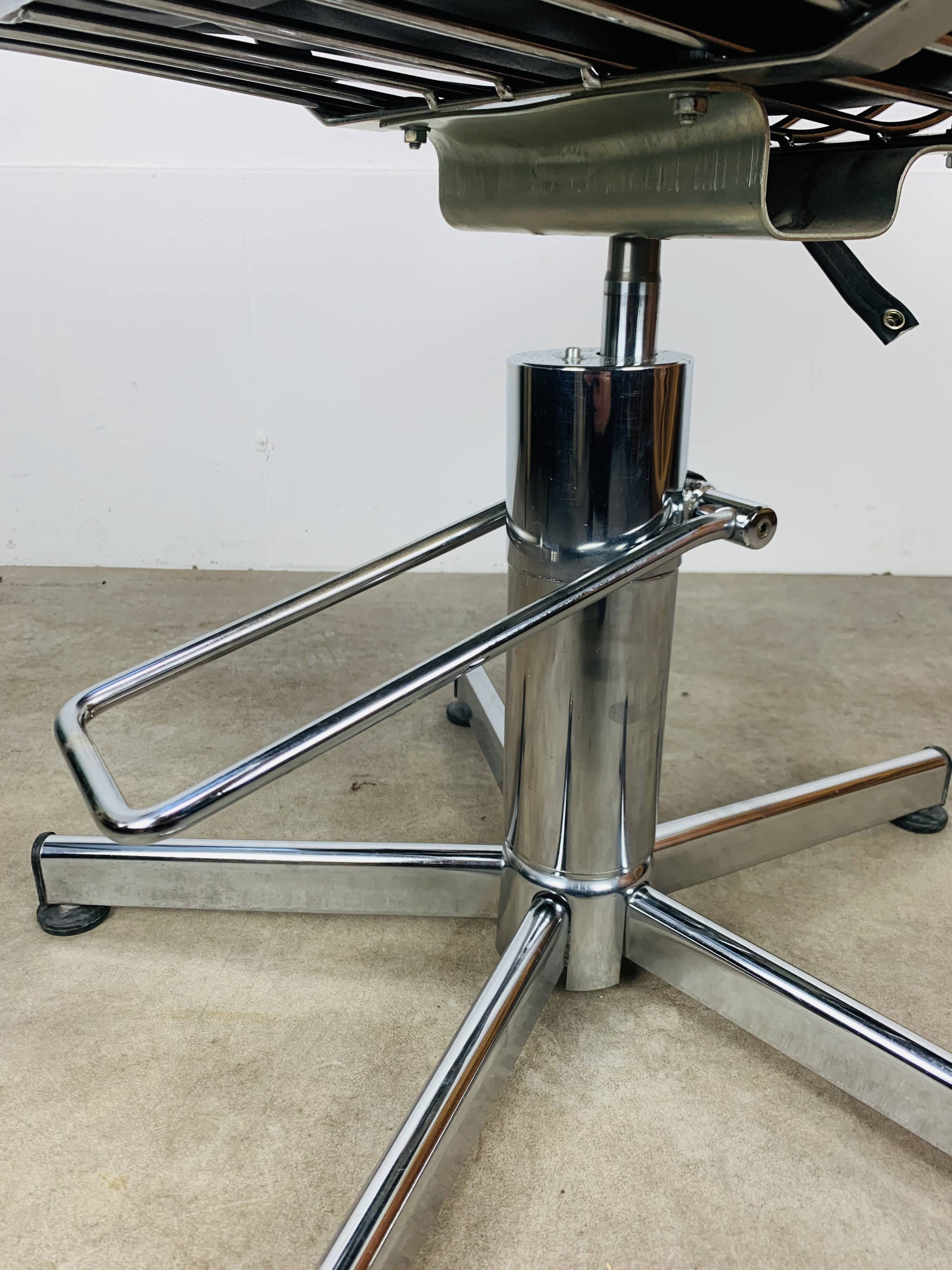 Adjustable and swivel office chair by Gastone Rinaldi