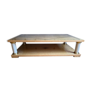 table basse érable stratifié