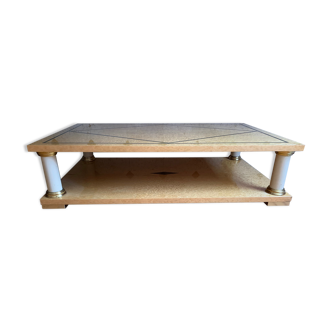 laminate maple coffee table