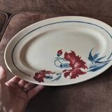 Oval platter K G Luneville