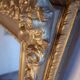 Very large gold mirror