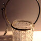 Baccarat jam jar, Pierreries model - metal spoon