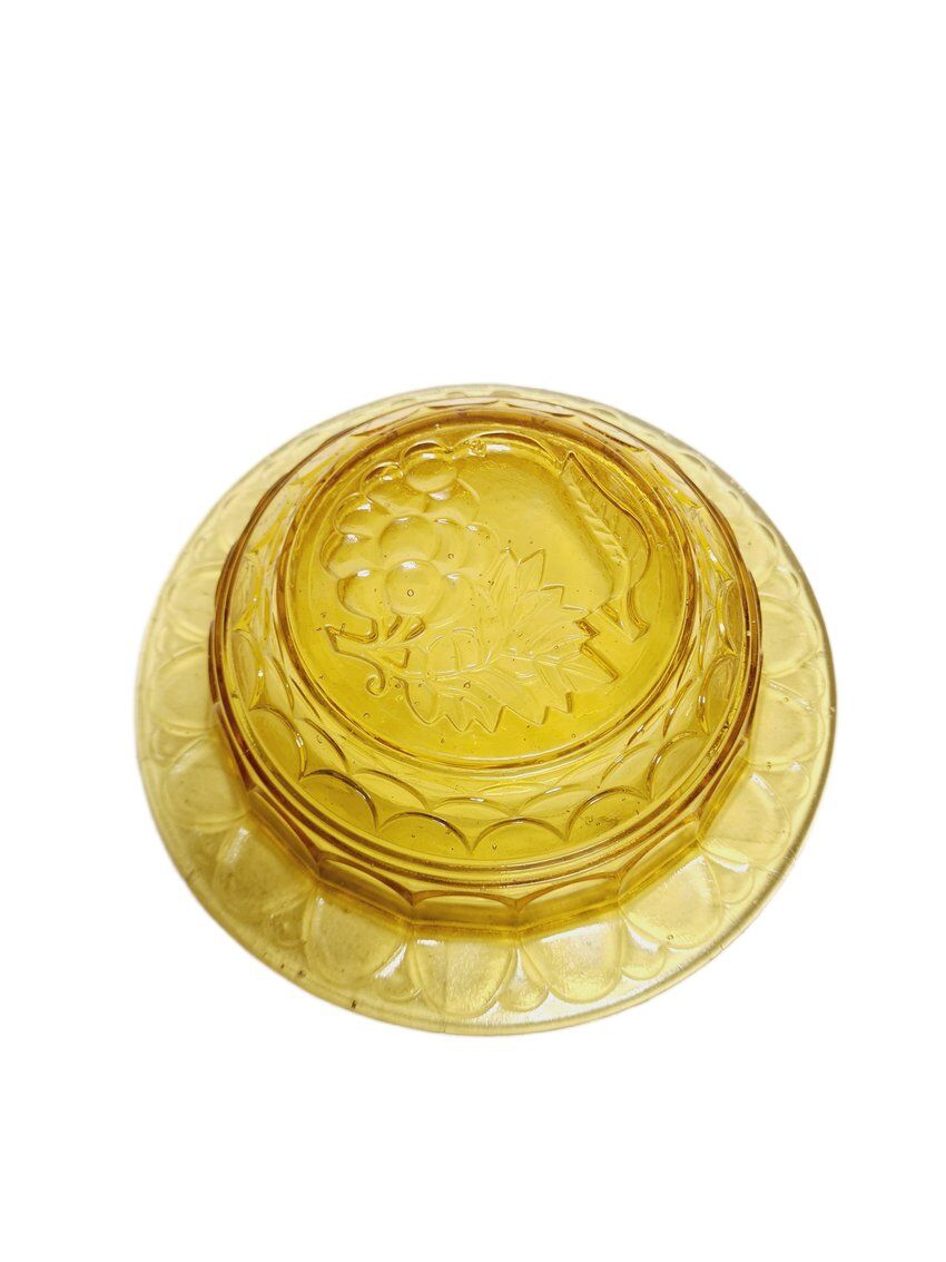 Art Deco style butter bowl, Belgium, 1950s