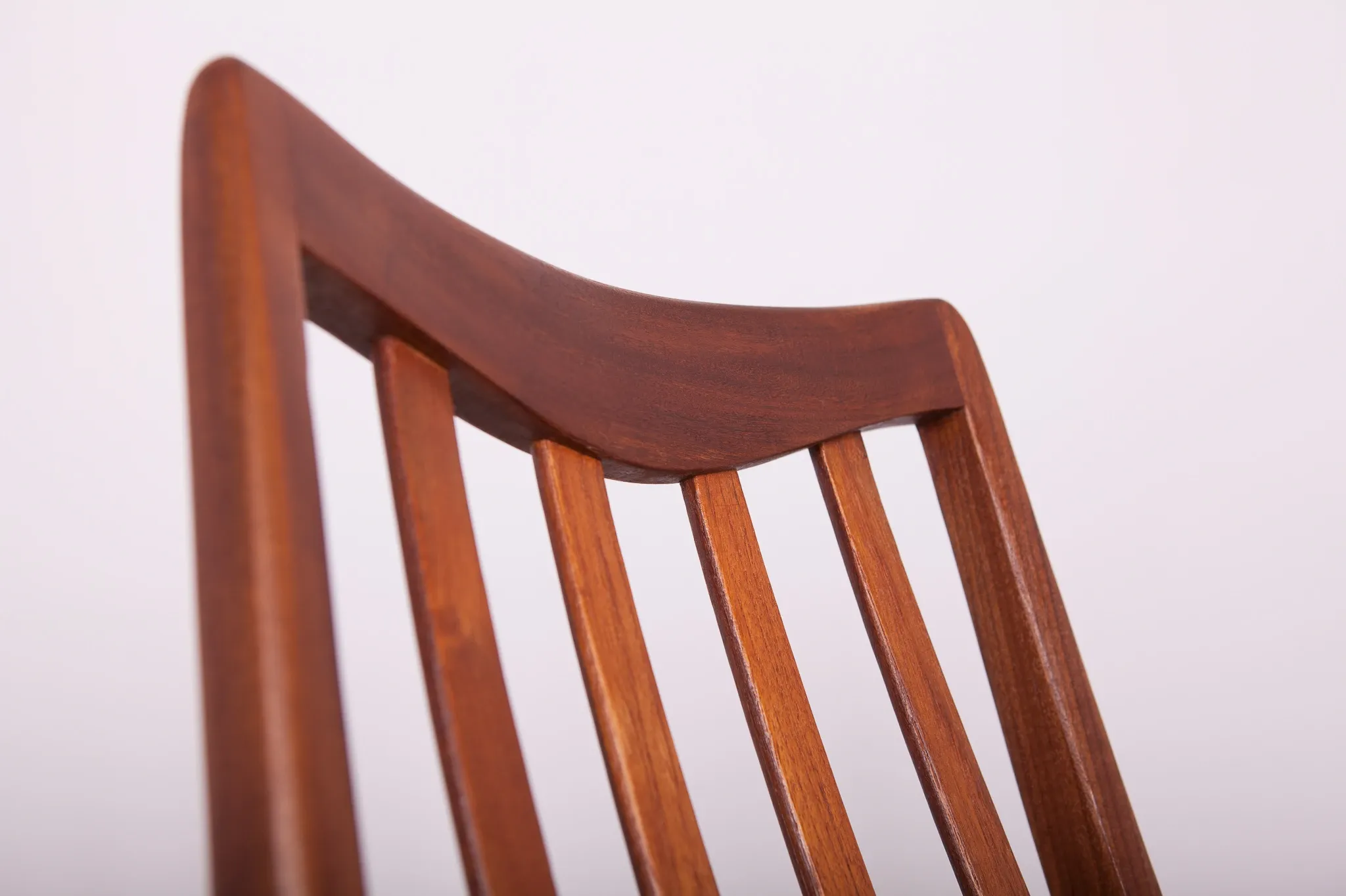 Chaises de salle à manger en tissu et teck par Leslie Dandy pour G-Plan, années 1960, ensemble de 6