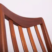 Chaises de salle à manger en tissu et teck par Leslie Dandy pour G-Plan, années 1960, ensemble de 6