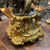 18th bronze table lamp