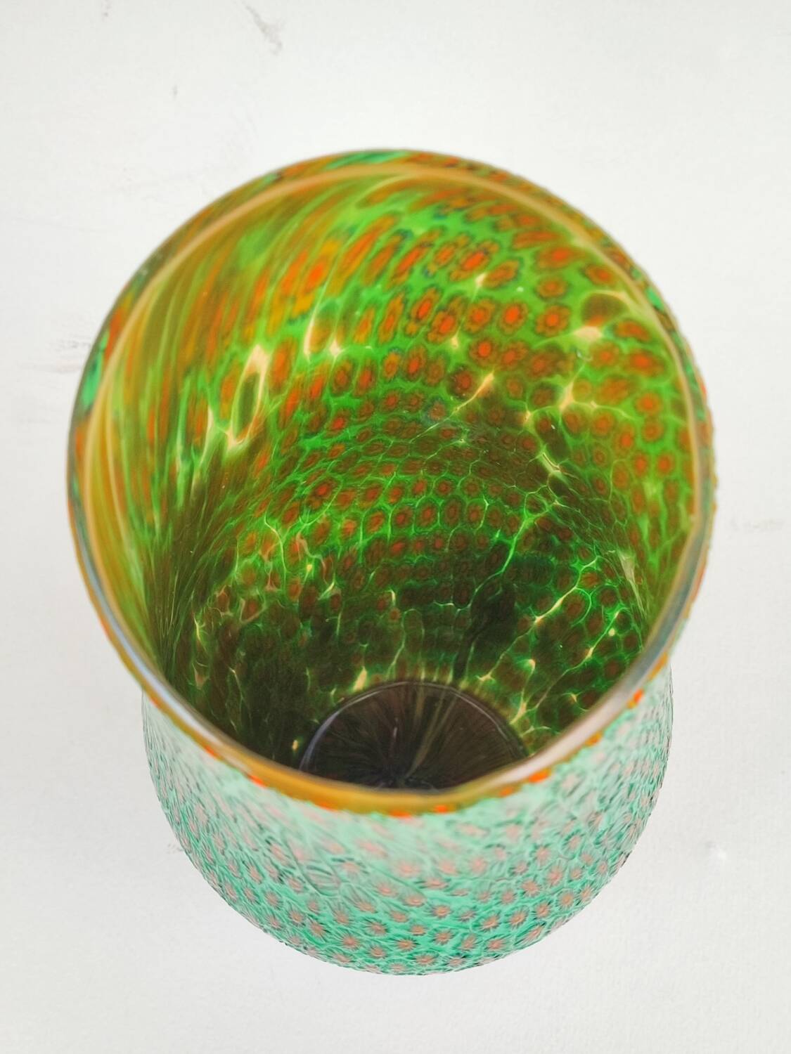 Vase en verre de Murano