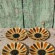 Coupelles tournesol de Gien