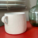 Paper mache vase or pot