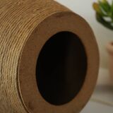 Vintage 70's natural rope lamp base