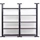 Graffiti Bookcase by Rodney Kinsman for Bieffeplast, 1980s