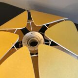 Hanging beige and yellow petals