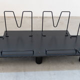 Canapés et poufs en cuir prange par Mario Marenco pour Arflex, 1970