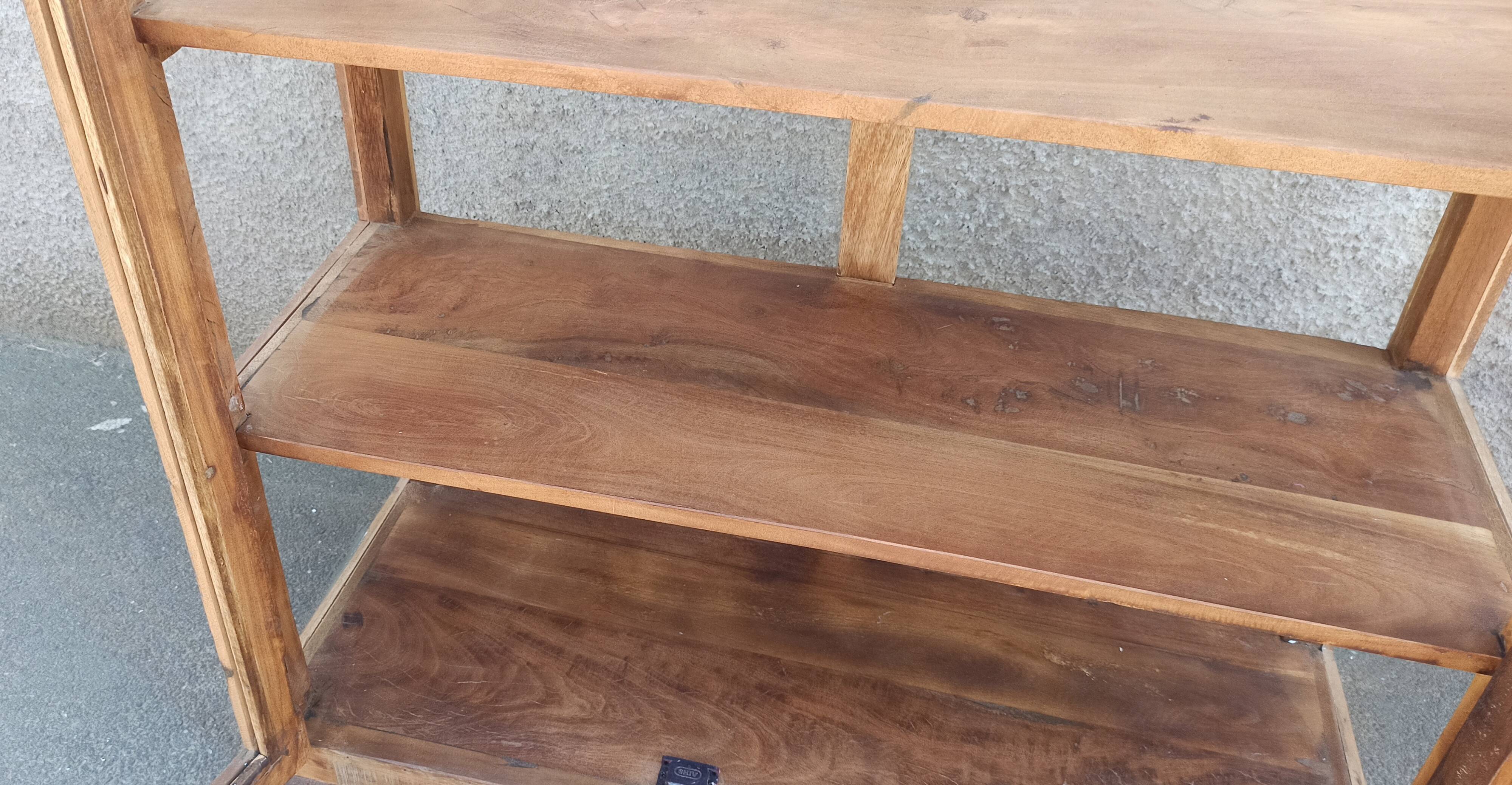 Wooden showcase