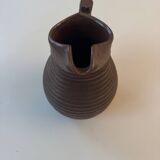 Large antique ceramic stoneware jug, glazed, 1950.