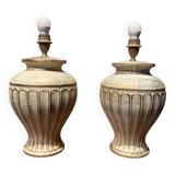 Pair of lamp bases