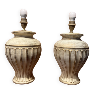 Pair of lamp bases