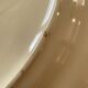 Large serving or presentation dish in beige ceramic - vintage