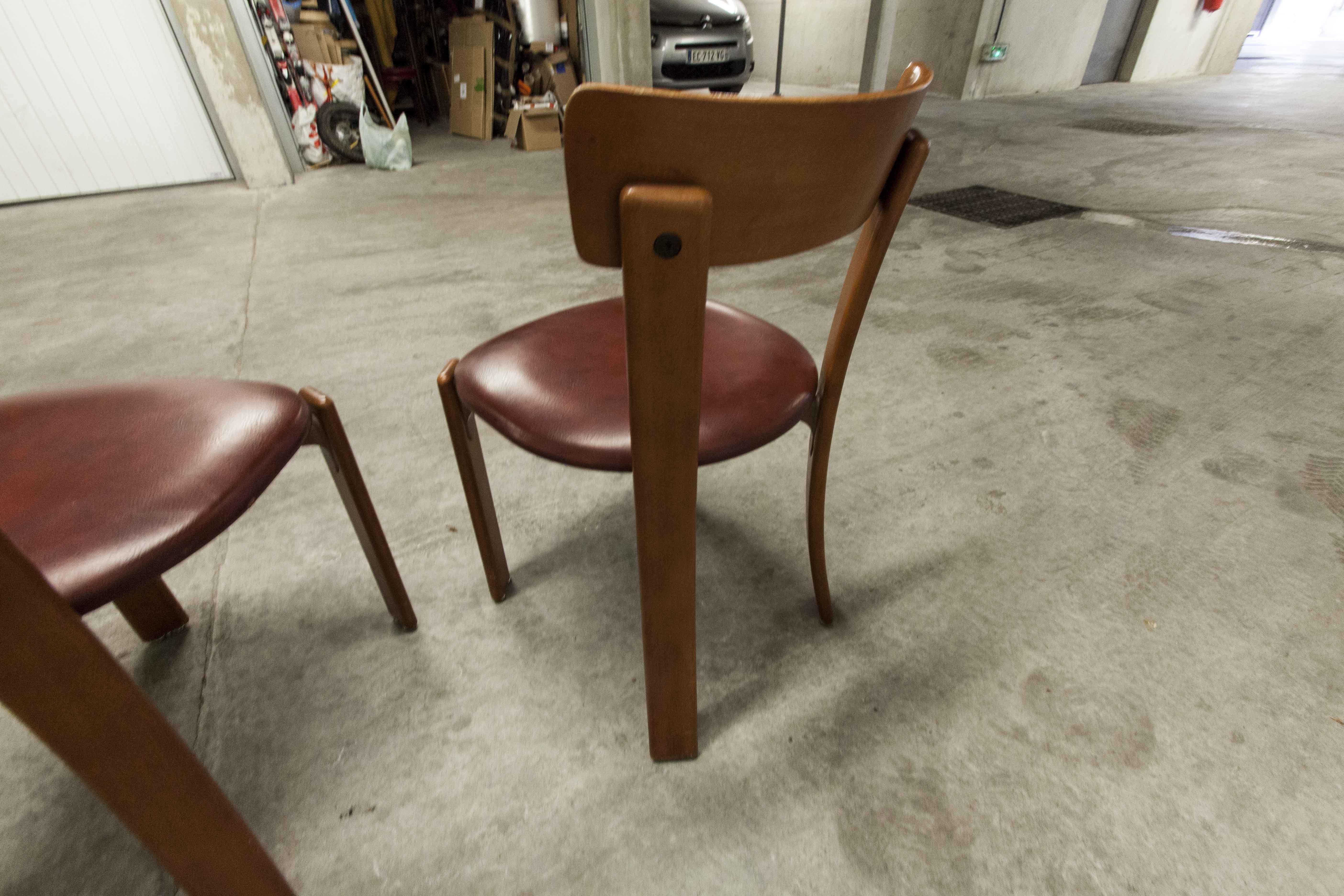 Pair of chairs Bruno Rey Switzerland 1970