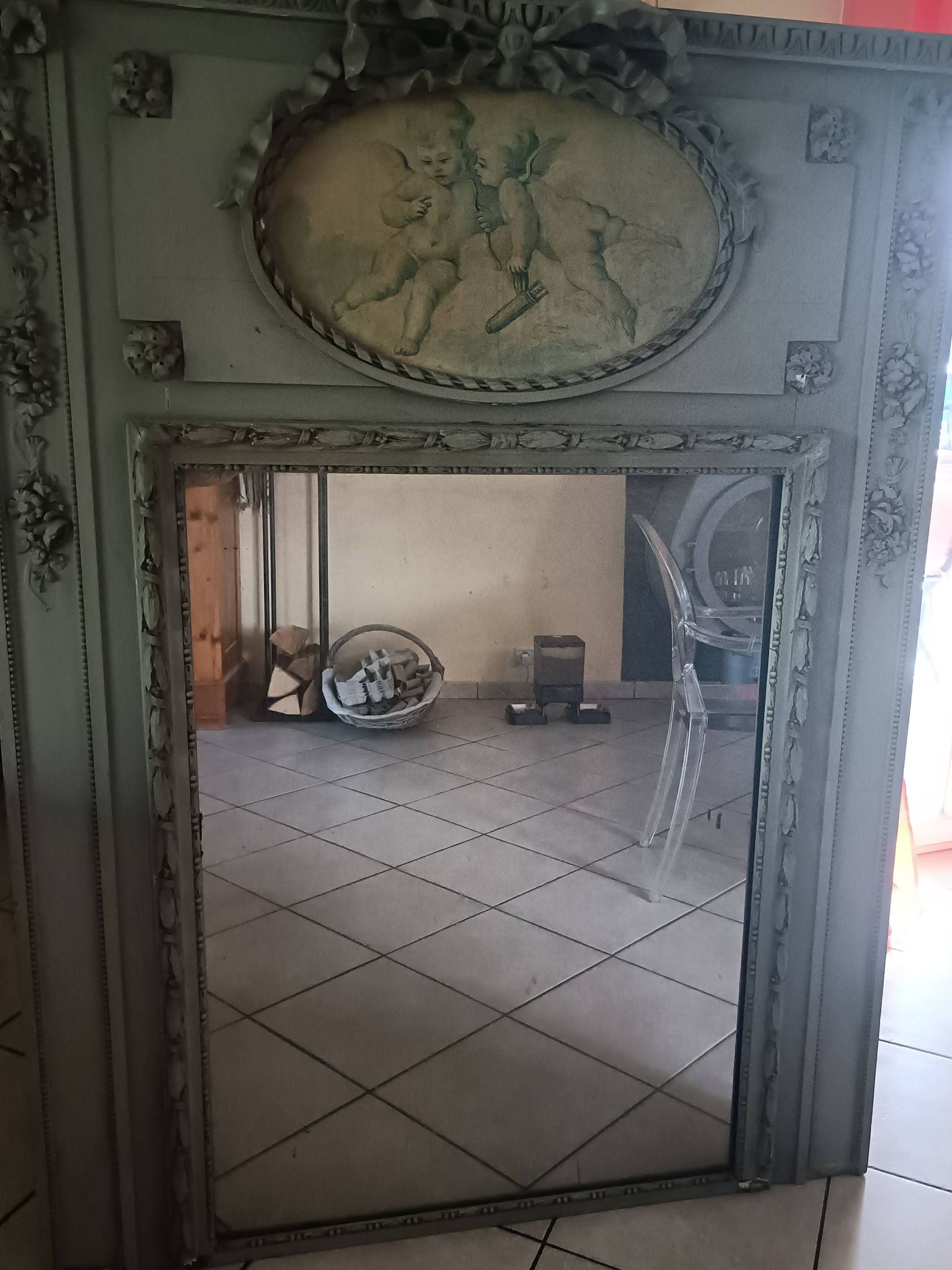 Antique mirror