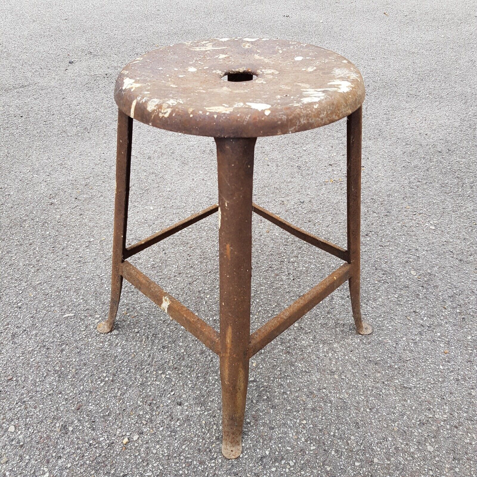 Industrial stool old workshop Nicolle