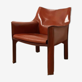 Fauteuil cab414 de Mario Bellini pour Cassina