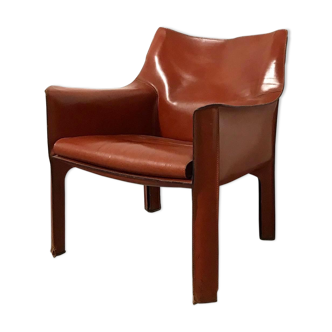 Fauteuil cab414 de Mario Bellini pour Cassina