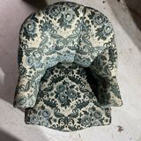 Paire de fauteuils crapaud