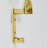 13 Postmodern Brass Wall Hooks by Ettore Sottsass, 1985, Valli & Valli Italy