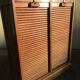 Armoire à rideaux double