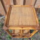 Small rattan side table