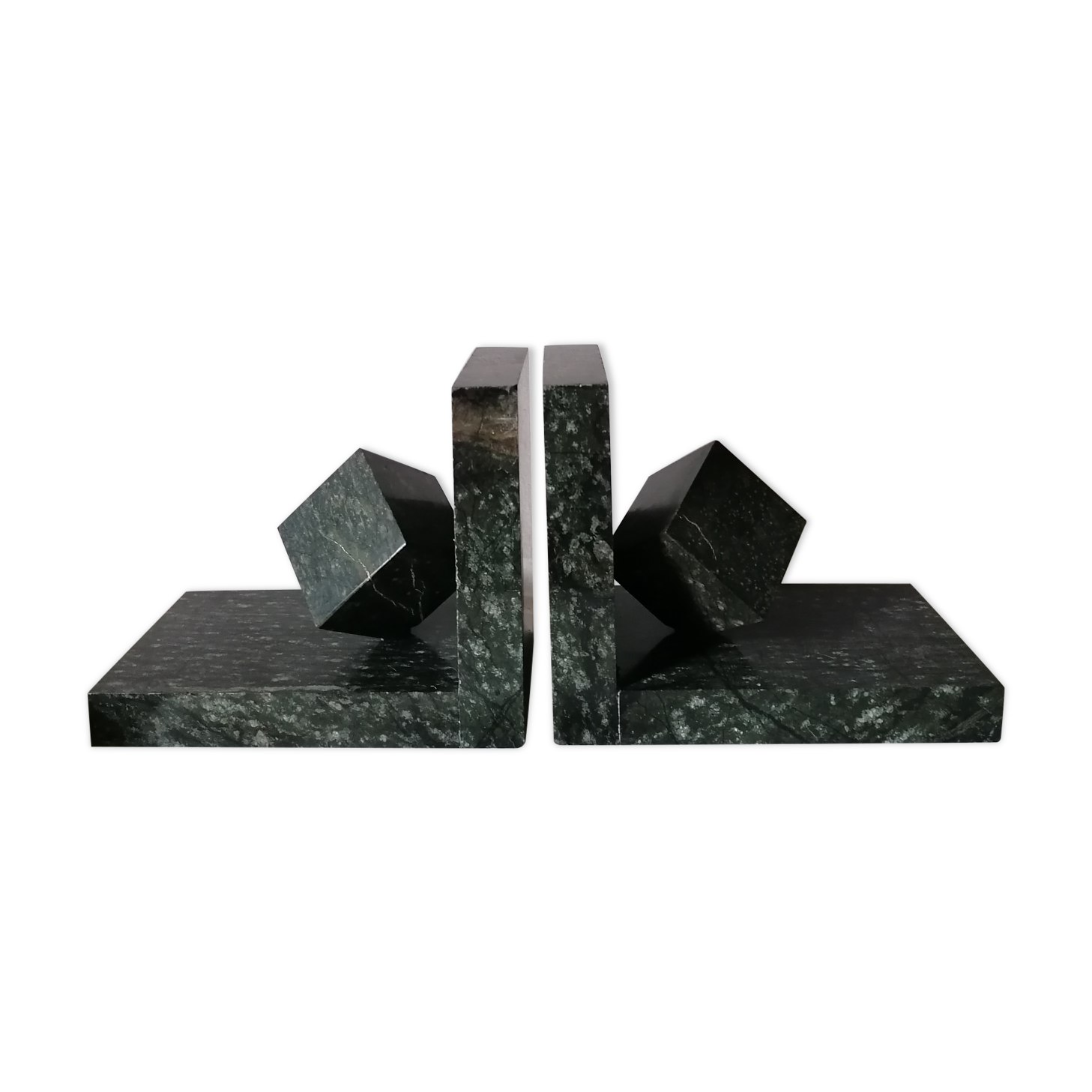 Greenhouse books in black marble