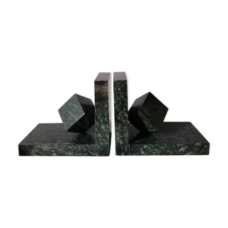 Greenhouse books in black marble