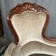 Victorian sofa. Solid mahogany.