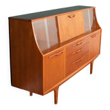 Retro Teak 1960s Jentique Classic Highboard Sideboard