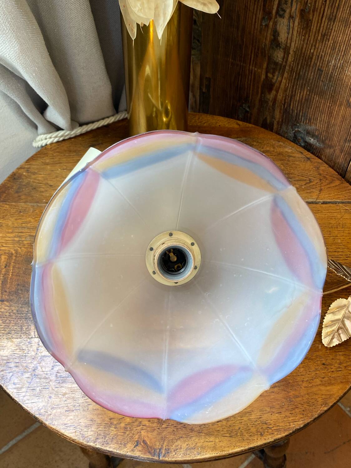 Glass pendant from the 1970s