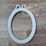 Oval frame