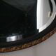 Black and gold art deco mirror