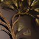 Large wall sculpture in the shape of a tree needle in brass by Curtis Jeré, mid-century modern.
