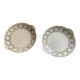 Set of two iron earthenware dishes from the 1930s